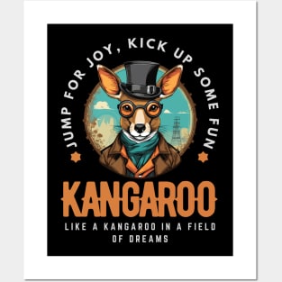 Kangaroo Posters and Art